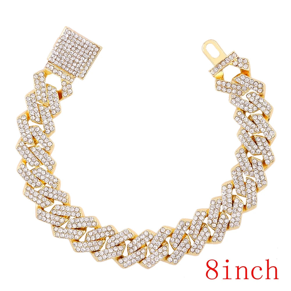 14MM Miami Prong Cuban Link Chain Necklace - Image 9