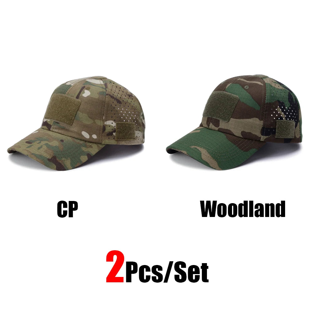 New Men’s Camouflage Baseball Cap – Breathable Outdoor Sun Hat for Sports & Adventure - Image 42
