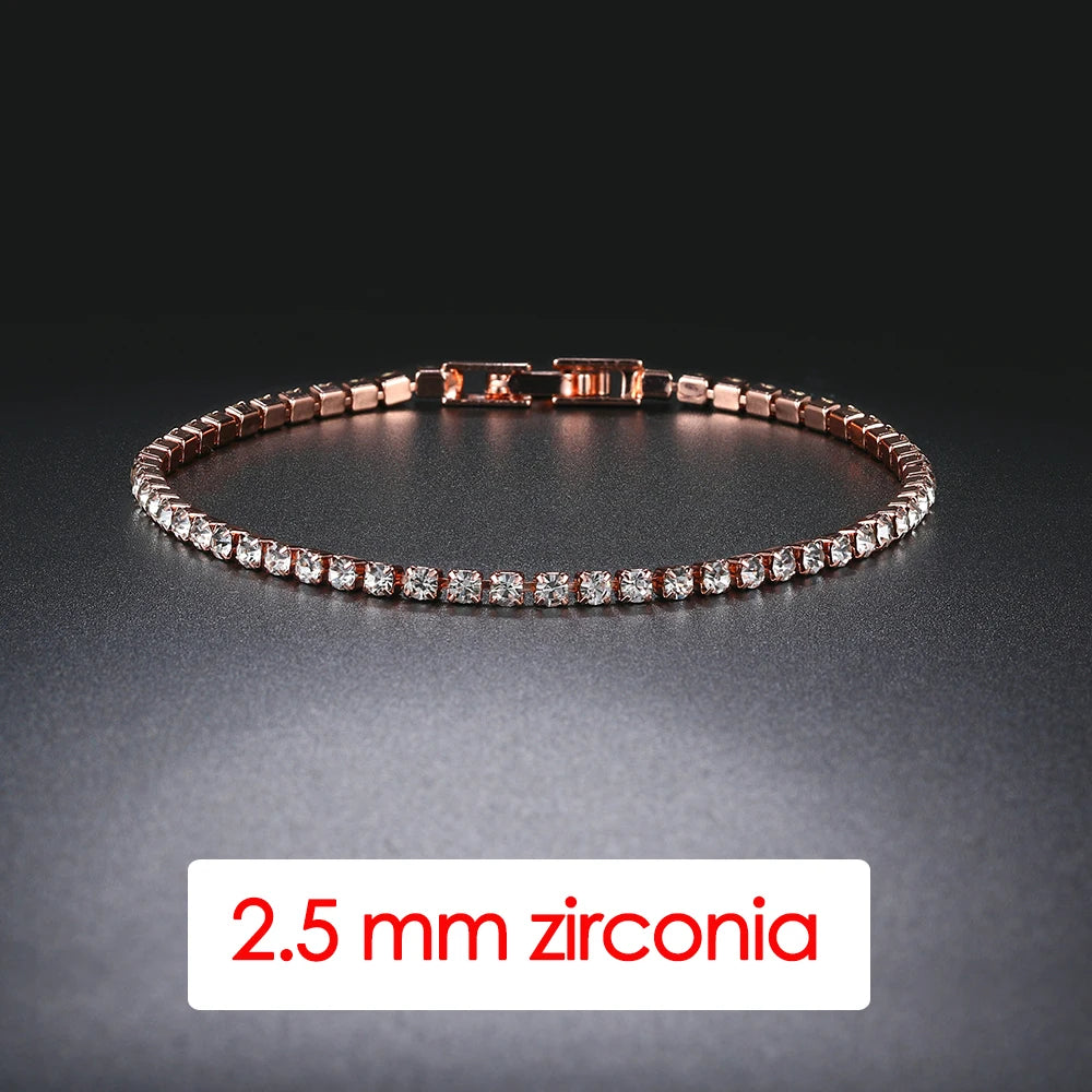 Hip Hop Iced Out Tennis Bracelet for Men – 3/4/5mm Cubic Zirconia Streetwear Jewelry - Image 15