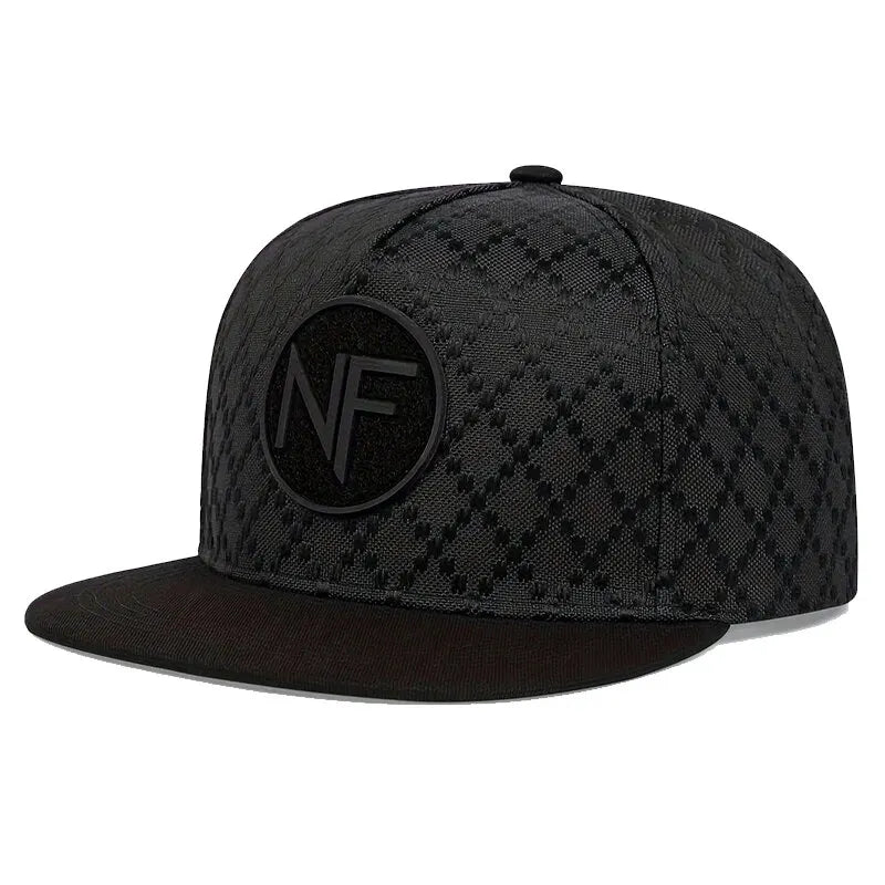 NF Letter Embroidery Baseball Cap – Unisex Adjustable Hip-Hop Snapback for Spring & Autumn - Image 6