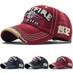 Embroidered Letter Cotton Baseball Cap – Unisex Cowboy Hip Hop Snapback for Summer Sports & Street Style