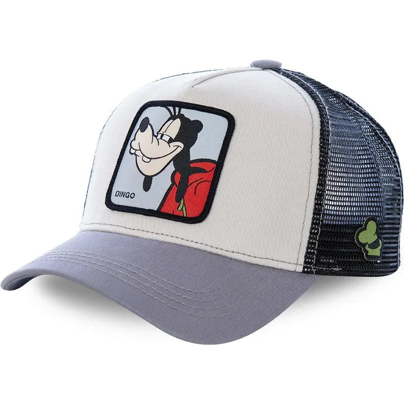 High-Quality Disney Style Cartoon Snapback – Unisex Cotton Mesh Baseball Cap for Men & Women - Image 6