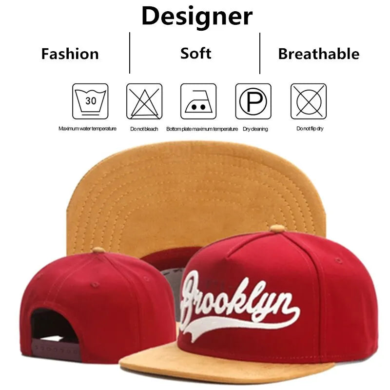Unisex Brooklyn Embroidered Hip-Hop Hat - Image 5
