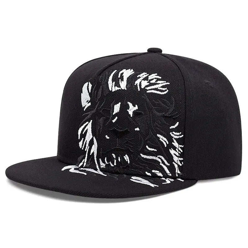 New Lion Embroidered Baseball Cap - Image 5