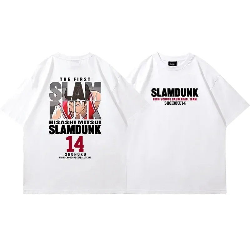 Anime Slam Dunk Oversized T-Shirt - Image 4
