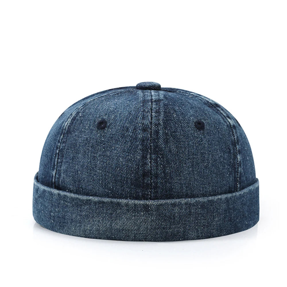 Vintage Brimless Docker Cap – Adjustable Cotton Skullies Beanie for Men’s Streetwear & Hip Hop Style - Image 16