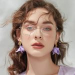 Pure Titanium Rimless Cat Eye Glasses – Women's Anti-Blue Light Eyewear with +1 Diopters