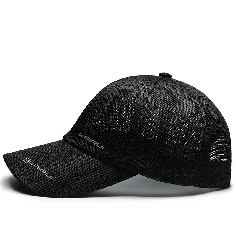 Mesh Baseball Cap – Breathable Camo Snapback Trucker Hat for Men & Women - Image 3