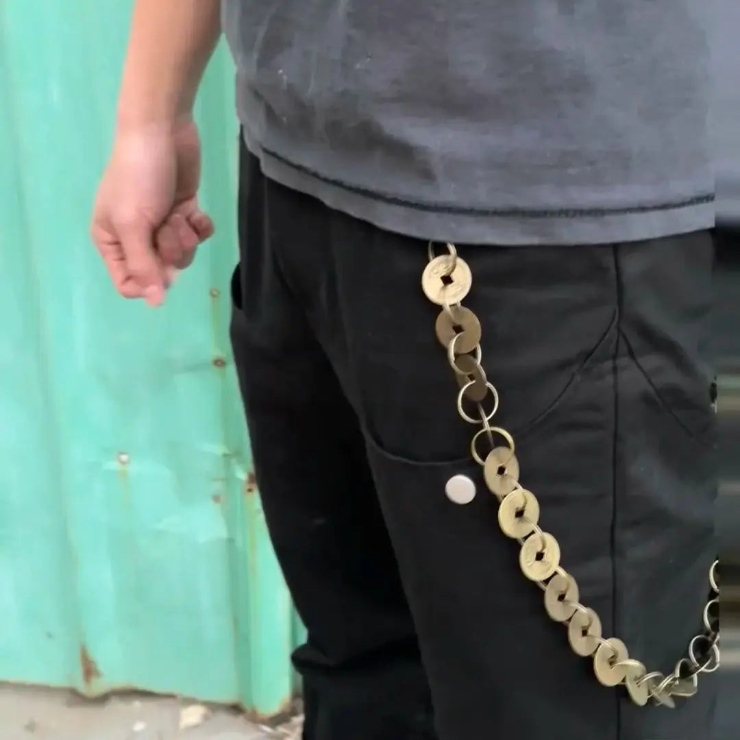 Limited Edition 3-in-1 Billiards-Themed Chain – Pants Chain, Bag Charm & Necklace Accessory - Image 5