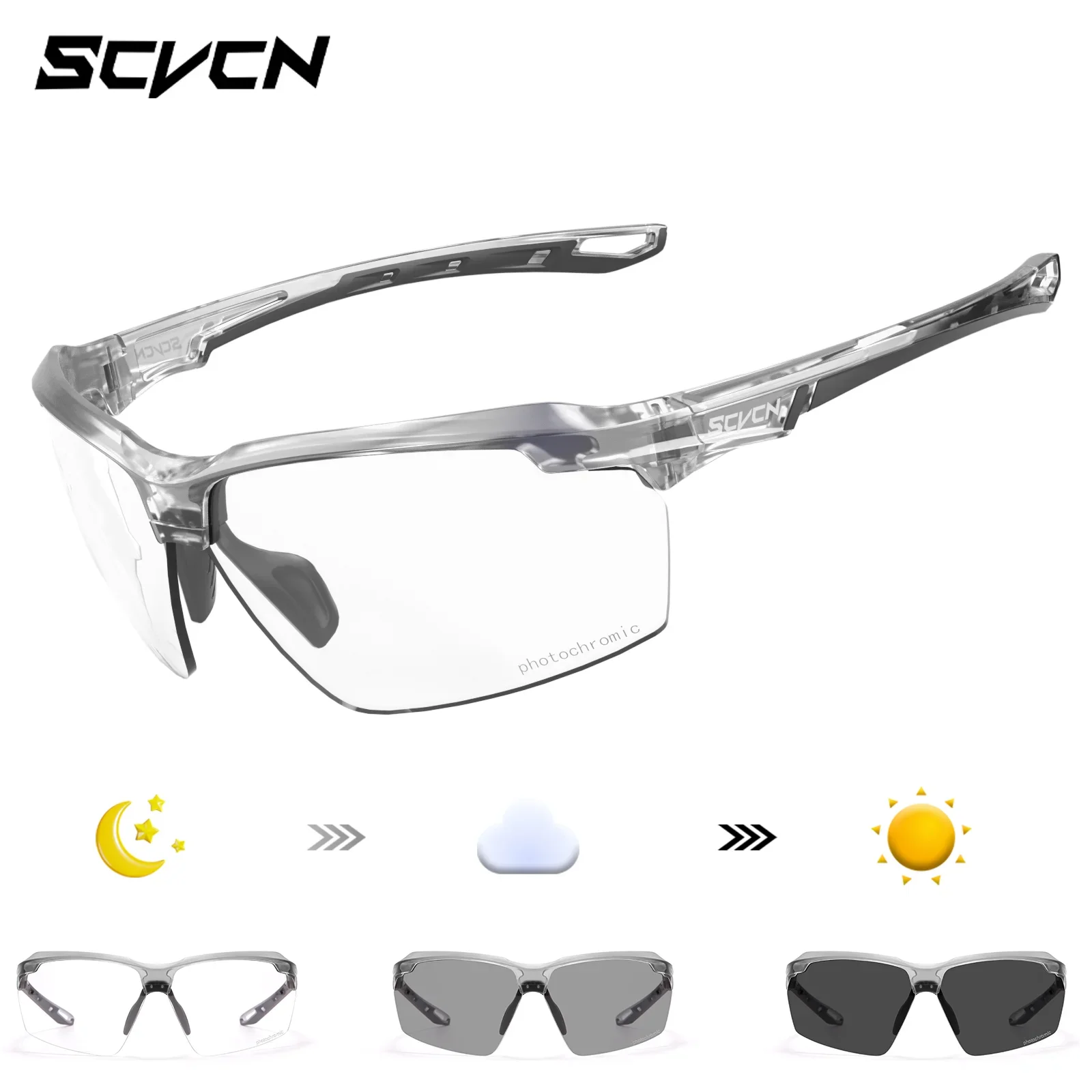 SCVCN Tactical Shooting Glasses – Polarized Shockproof Eyewear for Hunting & Airsoft - Image 7