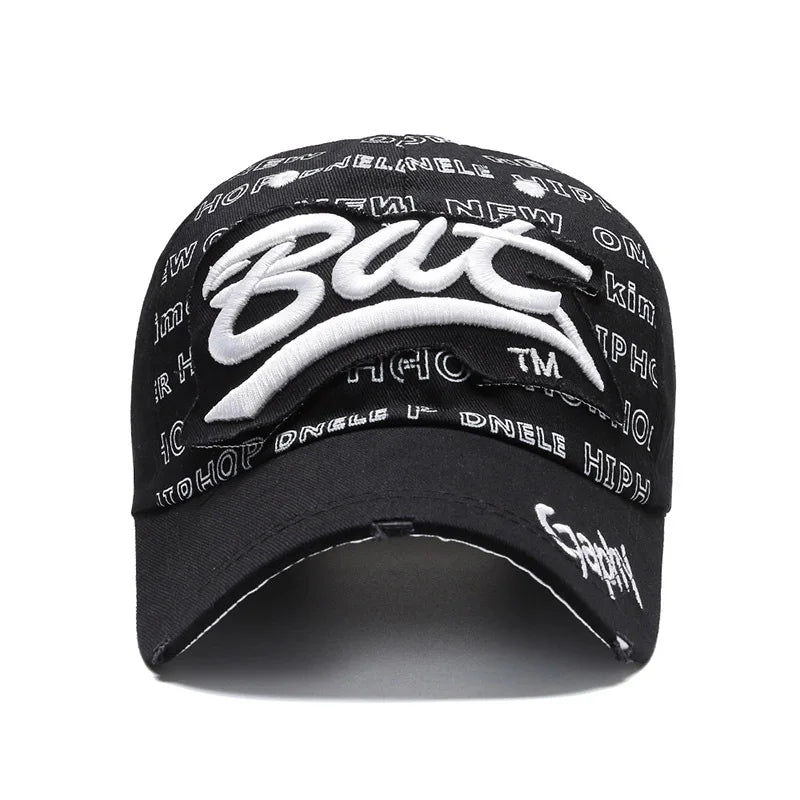 Korean Style Letter Embroidered Baseball Cap – Men’s Hip Hop Snapback for Summer & Street Fashion - Image 3