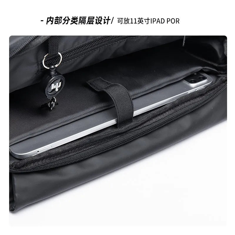 Waterproof Large-Capacity Crossbody Bag – Men’s 15-Inch Laptop Shoulder Bag with Anti-Theft Design - Image 3
