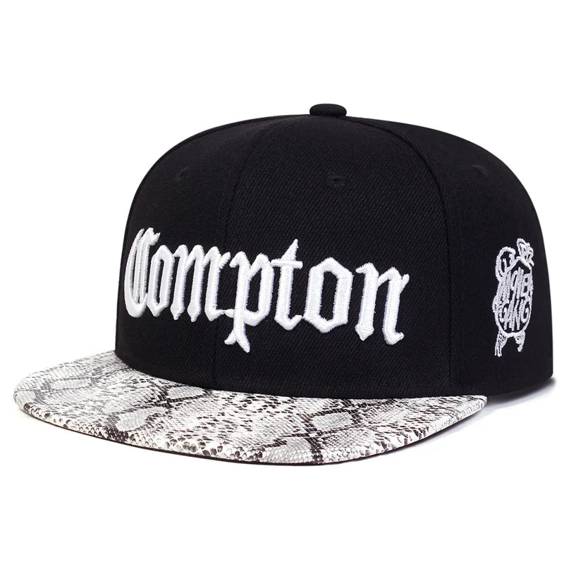 Compton Snapback Baseball Cap – Men’s Adjustable Hip Hop Trucker Hat for Sports & Streetwear - Image 8