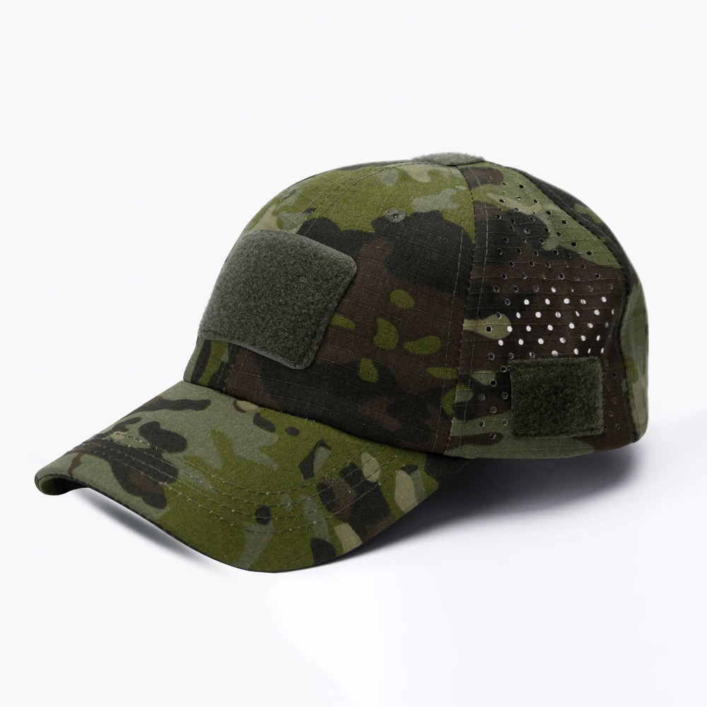 New Men’s Camouflage Baseball Cap – Breathable Outdoor Sun Hat for Sports & Adventure - Image 8