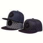 NF Letter Embroidery Baseball Cap – Unisex Adjustable Hip-Hop Snapback for Spring & Autumn