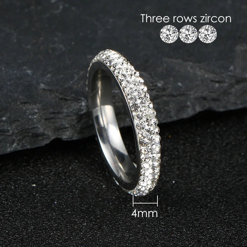 Luxury Iced Out Titanium Steel Chunky Ring – Korea Style Fashion Jewelry for Men, Women & Couples - Image 11